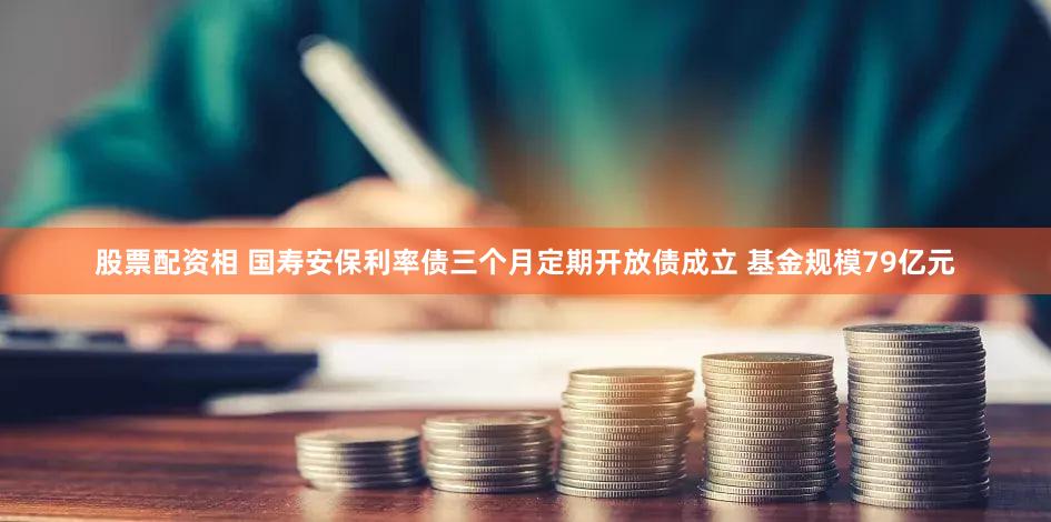 股票配资相 国寿安保利率债三个月定期开放债成立 基金规模79亿元