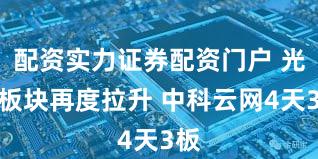 配资实力证券配资门户 光伏板块再度拉升 中科云网4天3板