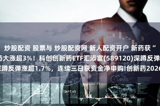 炒股配资 股票与 炒股配资网 新人配资开户 新药获“孤儿药”认定,泽璟制药大涨超3%!科创创新药ETF汇添富(589120)深蹲反弹涨超1.7%,连续三日获资金净申购!创新药2026双主线值得关注