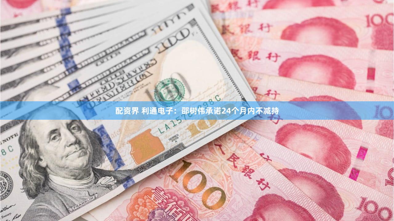 配资界 利通电子：邵树伟承诺24个月内不减持