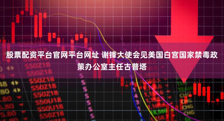 股票配资平台官网平台网址 谢锋大使会见美国白宫国家禁毒政策办公室主任古普塔