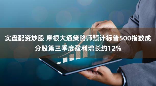 实盘配资炒股 摩根大通策略师预计标普500指数成分股第三季度盈利增长约12%