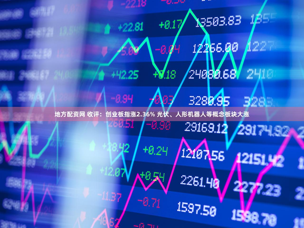 地方配资网 收评：创业板指涨2.36% 光伏、人形机器人等概念板块大涨