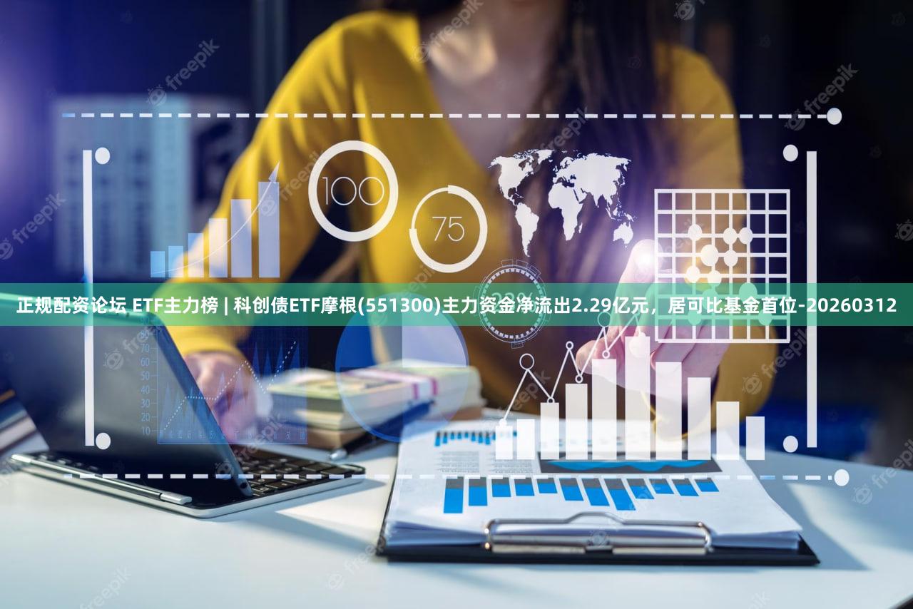 正规配资论坛 ETF主力榜 | 科创债ETF摩根(551300)主力资金净流出2.29亿元，居可比基金首位-20260312